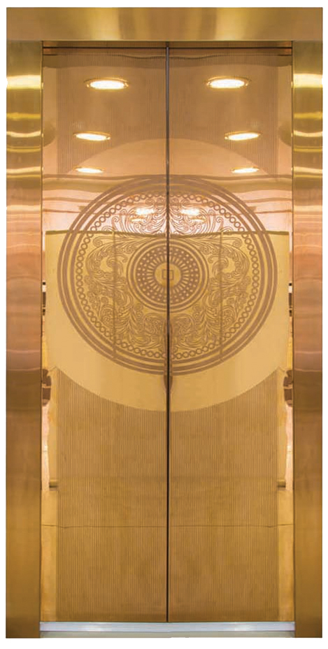 ستانلس ستيل أبواب برونز